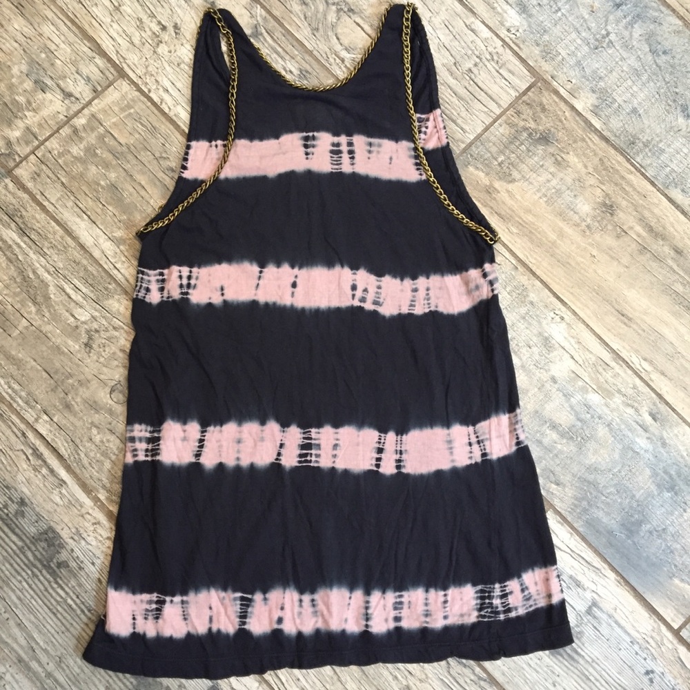 Gat Rimon Shibori Tiedye Gold Chain Festival Boho - Picture 5 of 5